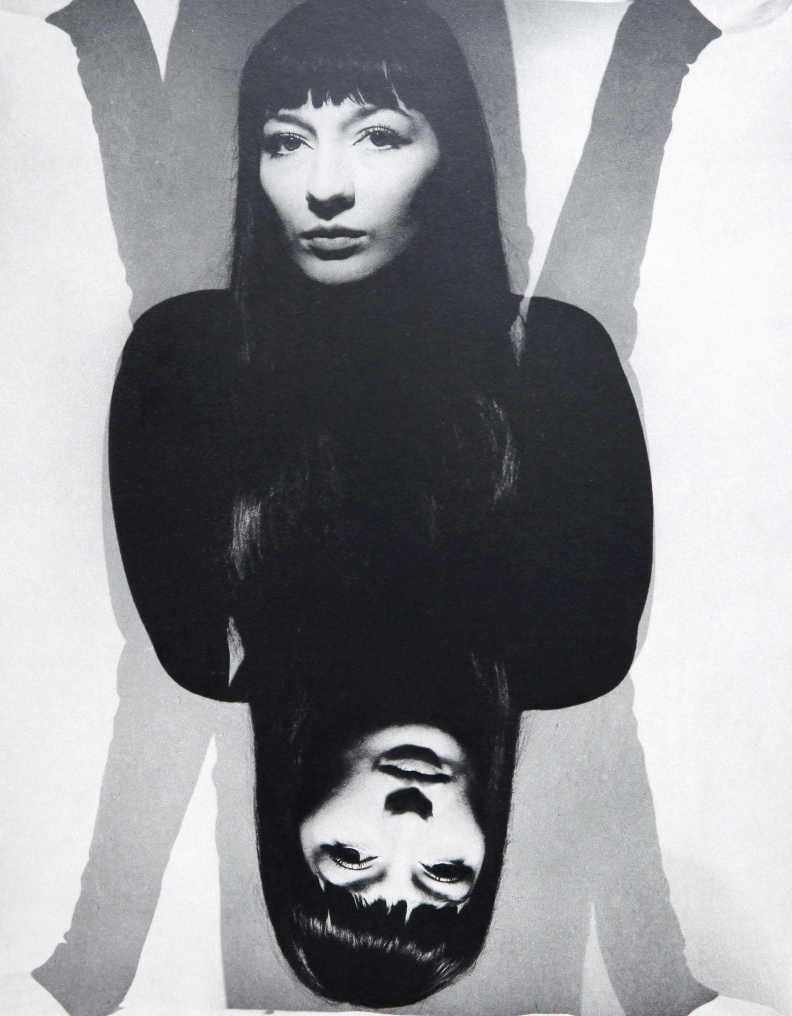 Erwin Blumenfeld: Juliette Greco 1951 NewYork: Artist: Erwin Blumenfeld Title: Juliette Greco 1951 NewYork Date Ptinted: Printed in 1979 Heavy weight paper Medium: Vintage Photogravure Print Origin: Printed in Italy in 1979 Dimensions: Mount Size: