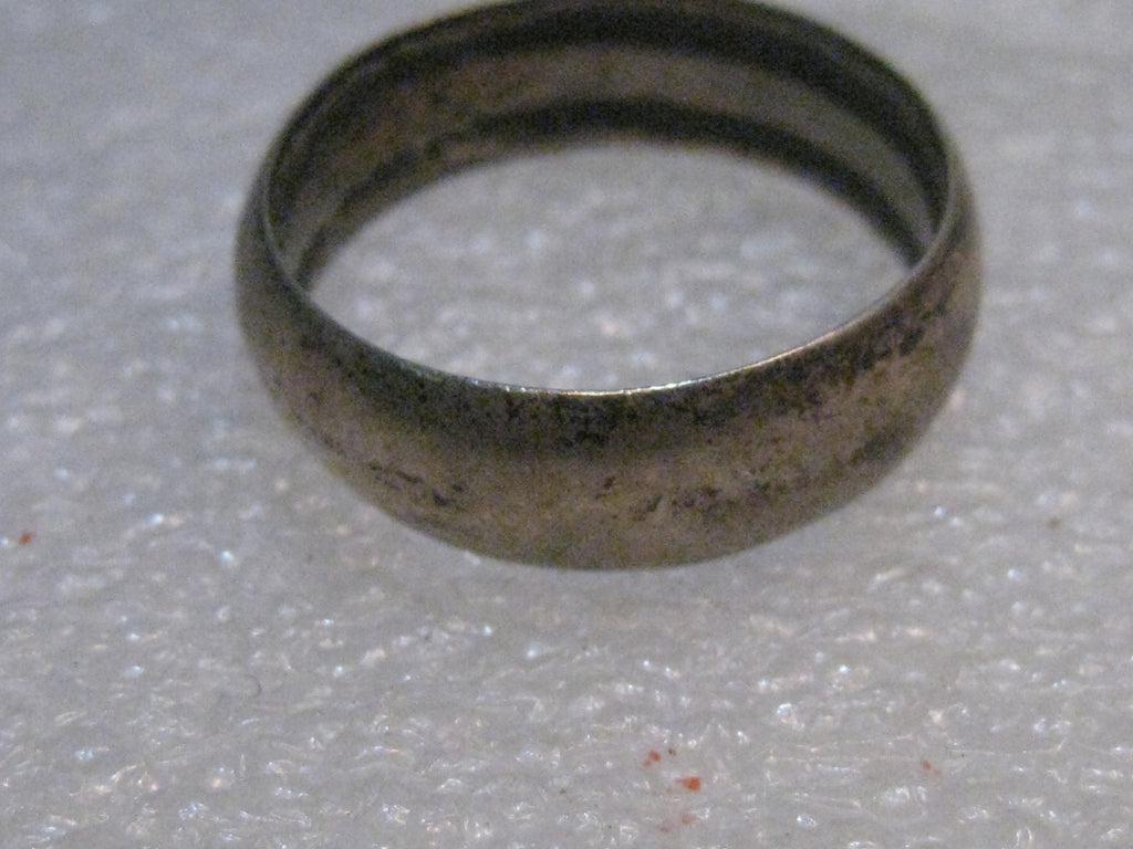 Vintage Australian Trench Art Coin Ring, Florin Coin, WWII, sz. 10, 4.93 gr. (1 of 7)