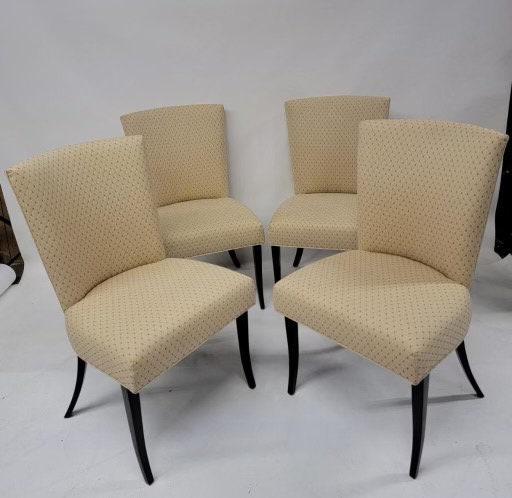 Larry Laslo for John Widdicomb Art Deco Dining Chairs - Set of 6 (1 of 10)