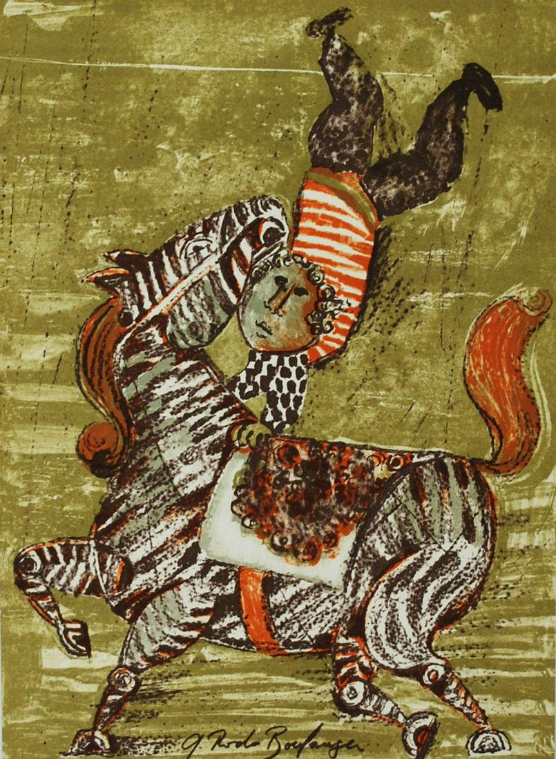 Graciela Boulanger Lithograph Untitled 2 (1 of 1)