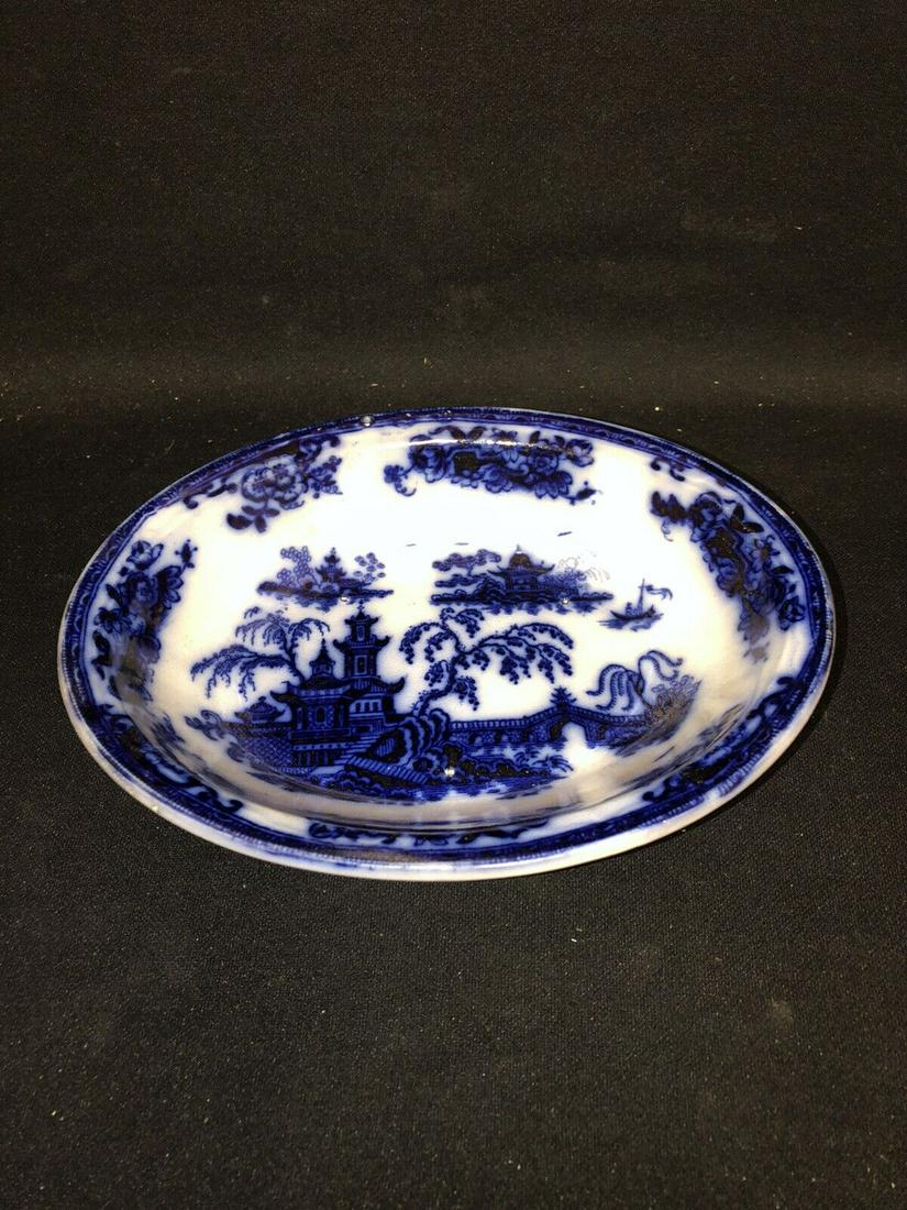 Pelew Flow Blue Open Vegetable Bowl (1 of 3)