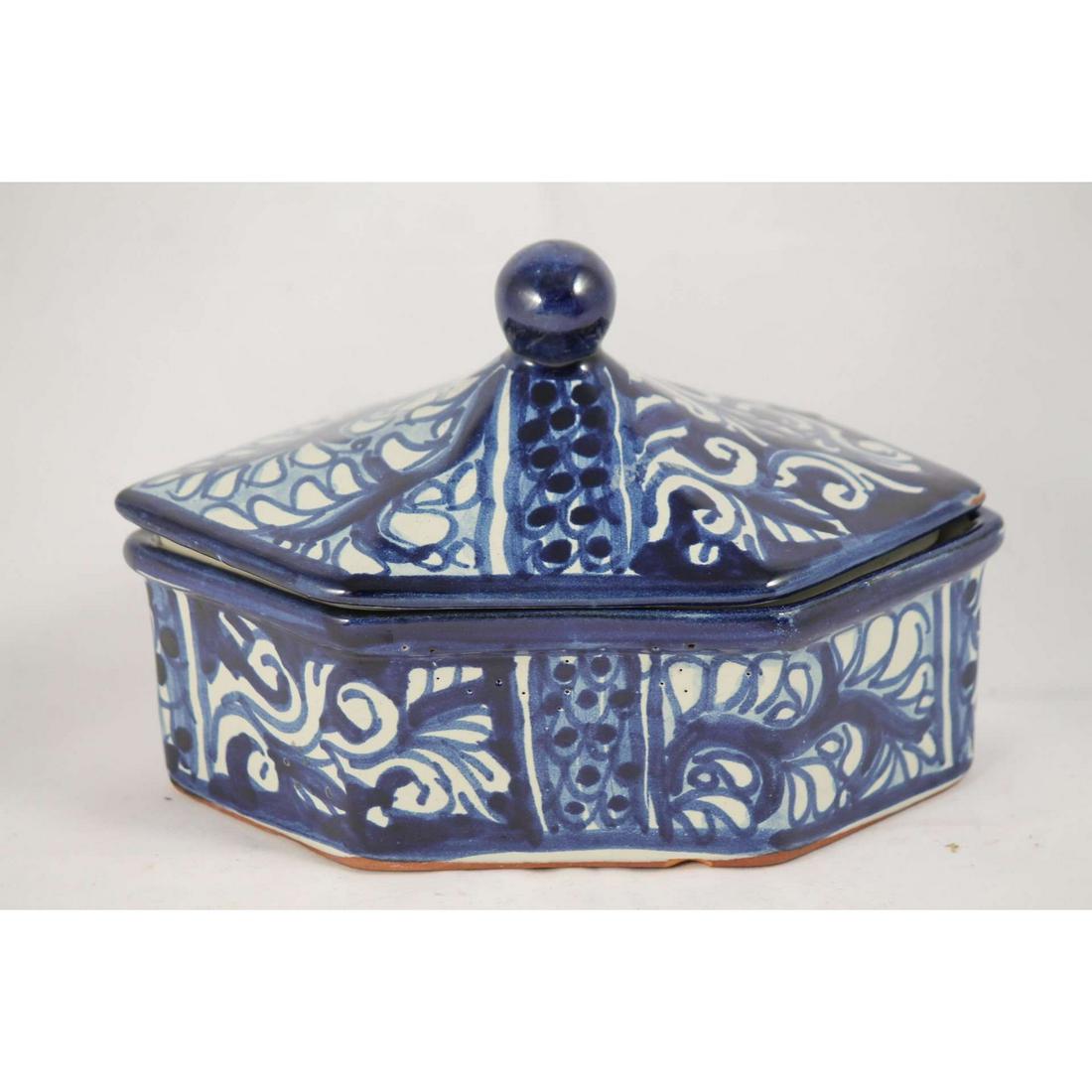 Handmade Talavera Mexican Trinket Box (1 of 6)