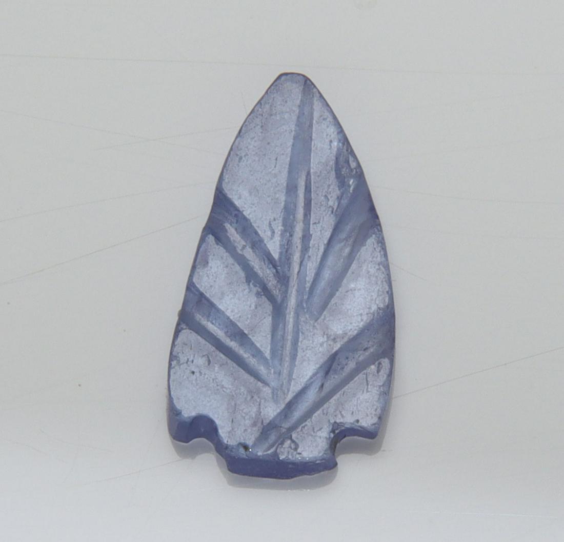 0.81 Cts Natural AA Blue Tanzanite Carving: No Reserve! Title: 0.81 Cts Natural AA Blue Tanzanite Carving Description: Gemstone : Natural Tanzanite Carving Origin: Tanzania Weight : 0.81 carats Dimensions : 10.84x5.63x1.35 mm Shape/Cut: Pear Cu