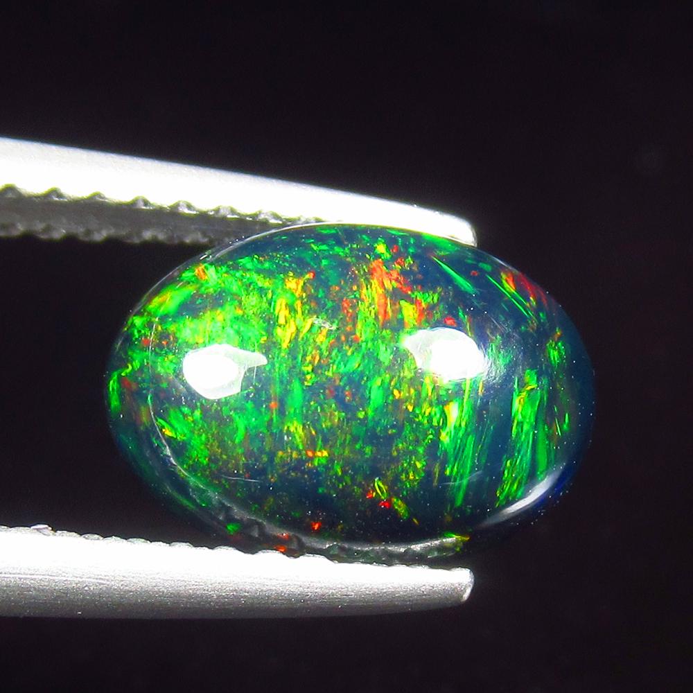 Natural Black Fire Opal - 1.34 Ct (1 of 3)