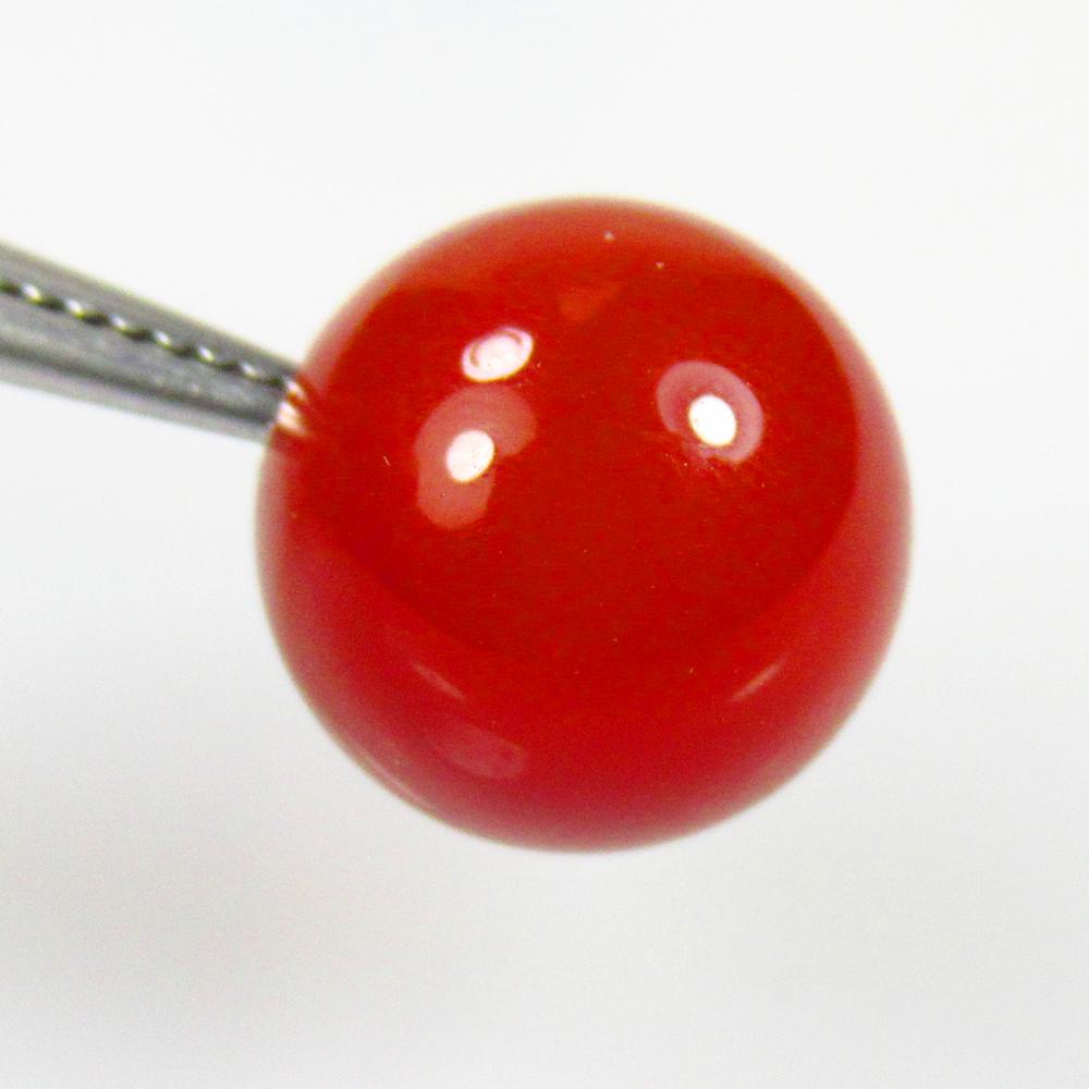 12.11 Ctw Natural Orange Carnelian Round Beads: No Reserve! Title: 12.11 Ctw Natural Orange Carnelian Round Beads Stone Clarity: Semi-Transparent Gemstones: Natural Carnelian Beads Carat Weights: 12.11 Size/Dimensions: 12.30 x 12.30 mm Additional I