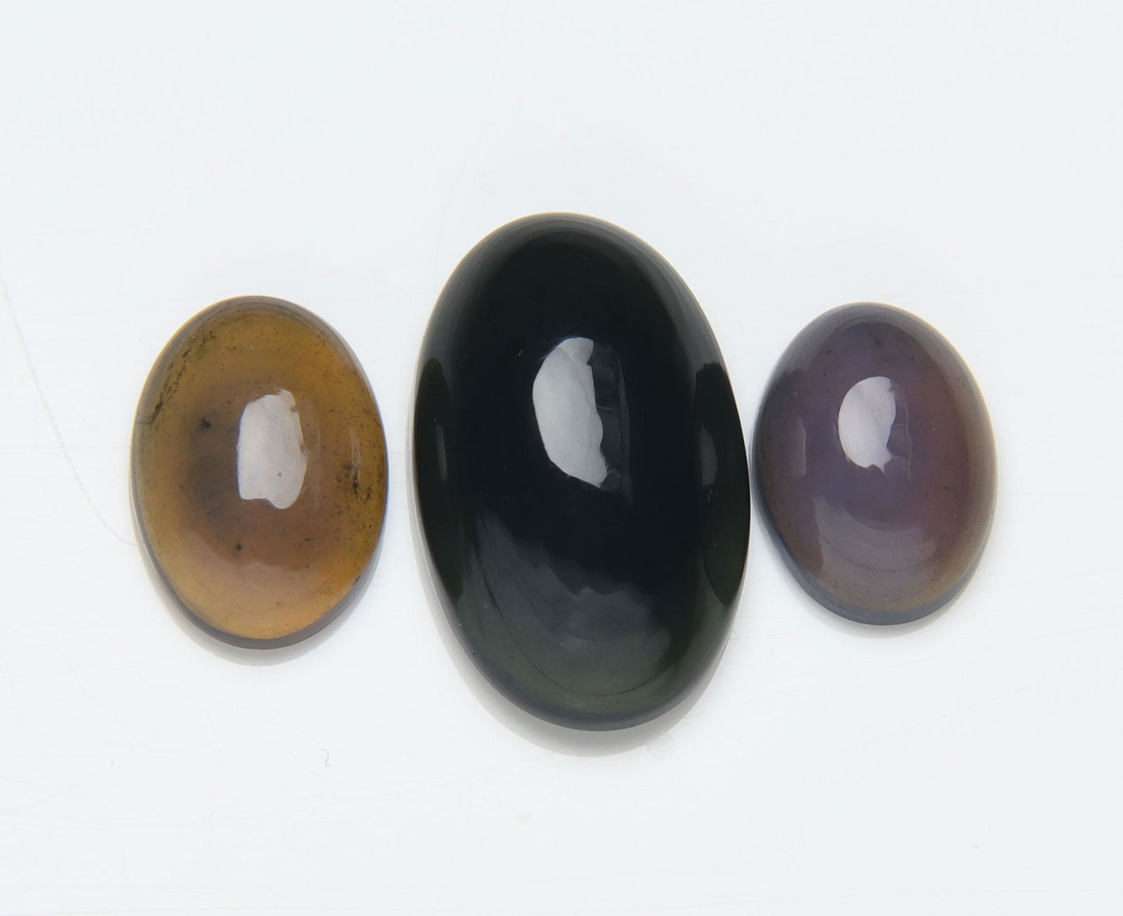 3.92 Cts Natural Dye Blue Opal Set (1 of 2)