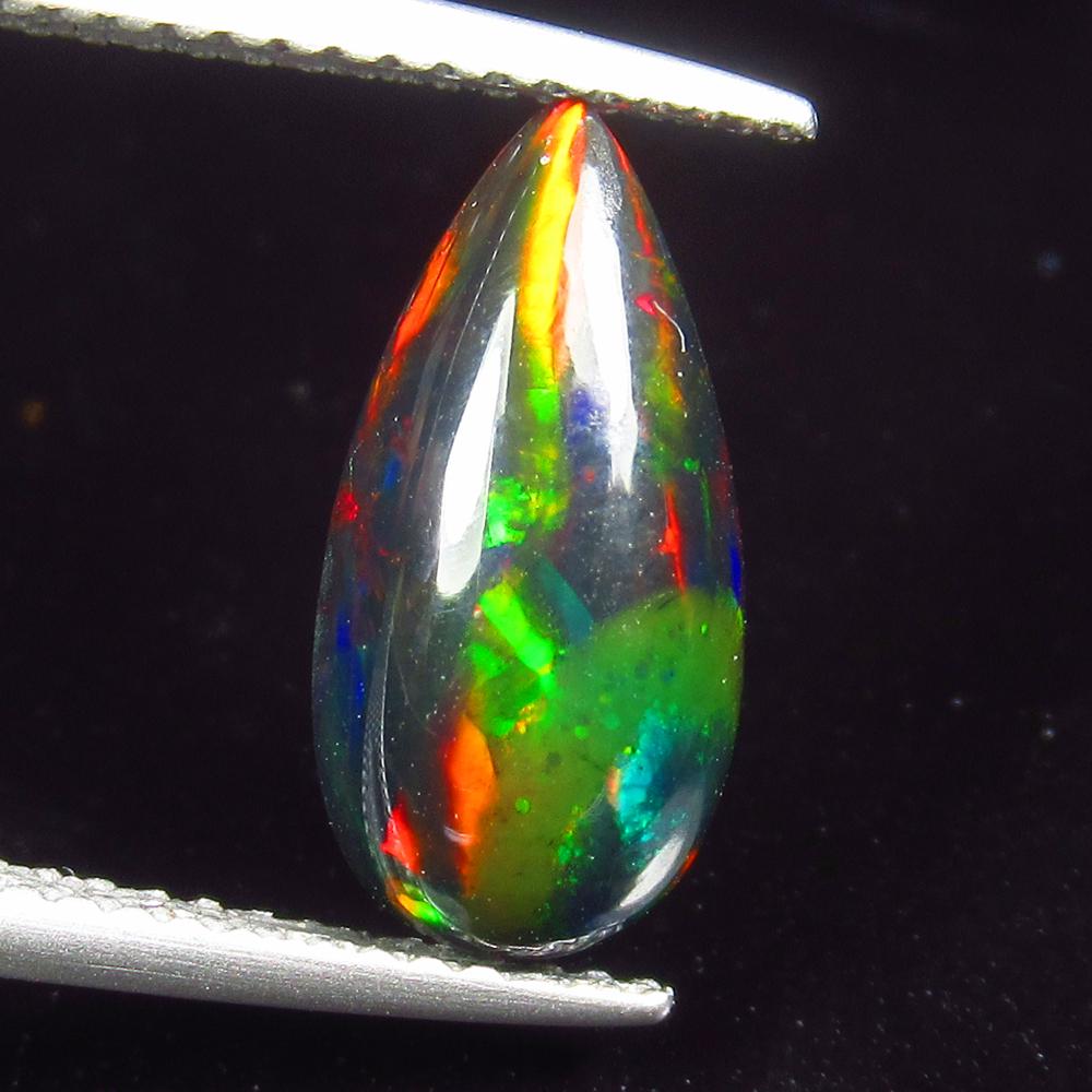 Natural Black Fire Opal - 1.85 Ct (1 of 3)