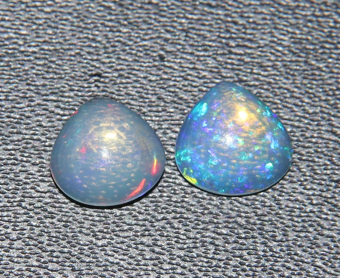 1.14 Cts Natural Ethiopian Opal Set (1 of 2)