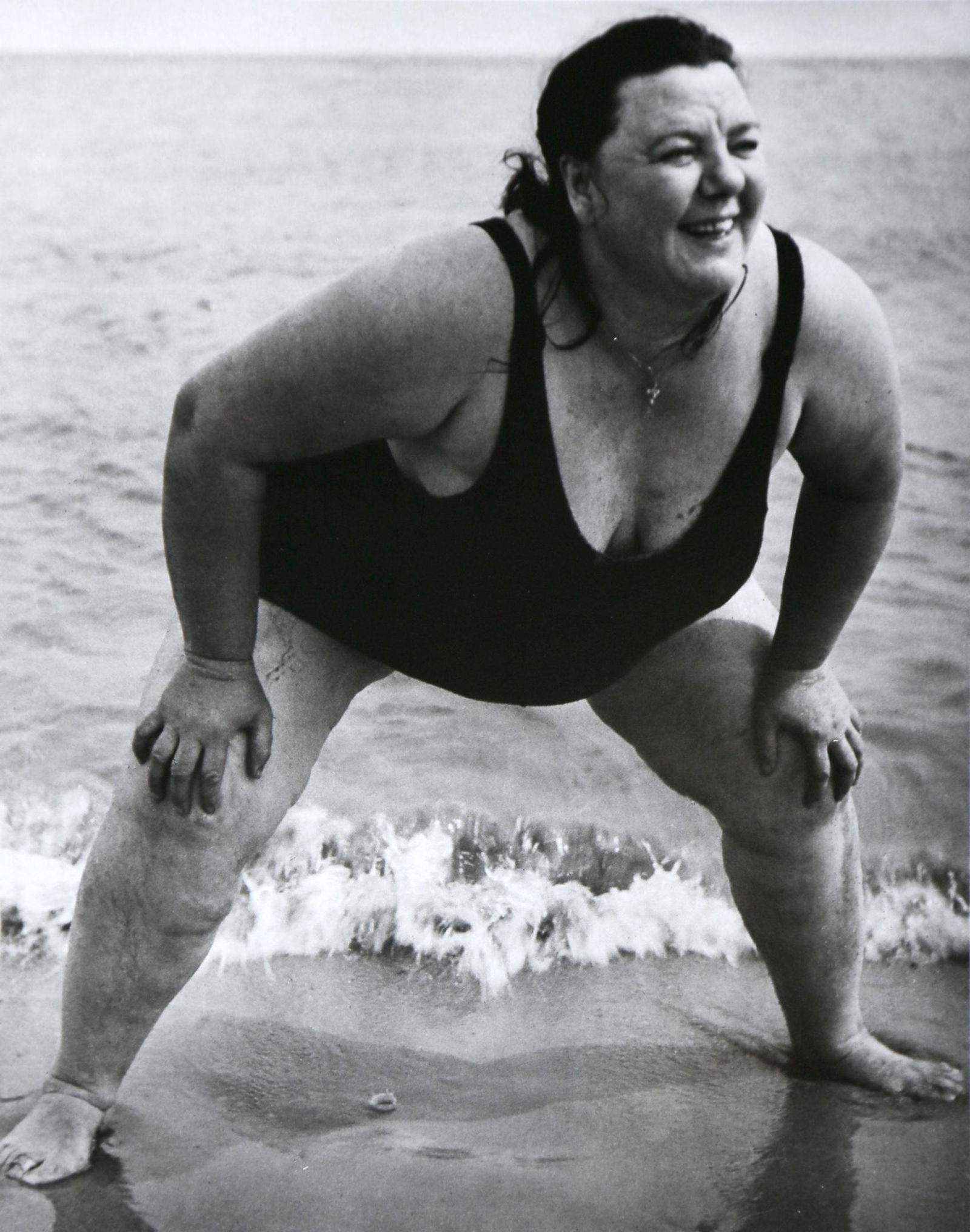 Lisette Model: Coney Island, New York c.1939-1941: Artist: Lisette Model Title:Coney Island, New York c.1939-1941 Date Printed: 2008 Medium: High Quality Photo Lithograph Print with Copyright Lisette Model/ National Gallery of Canada Printer Location: