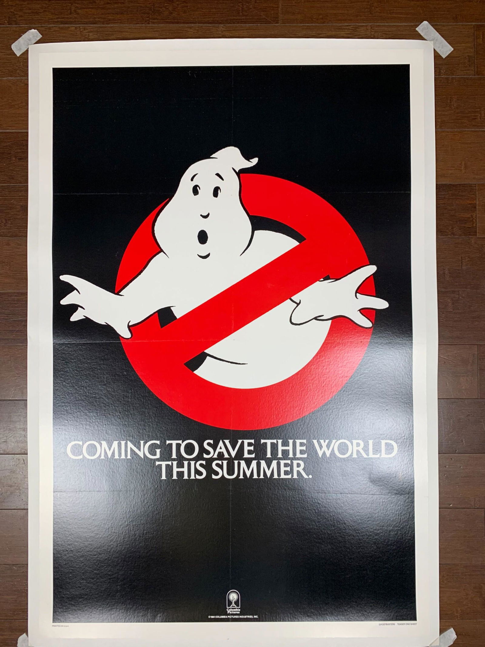 Ghostbusters (1984) One Sheet Advance Movie Poster LB (1 of 7)