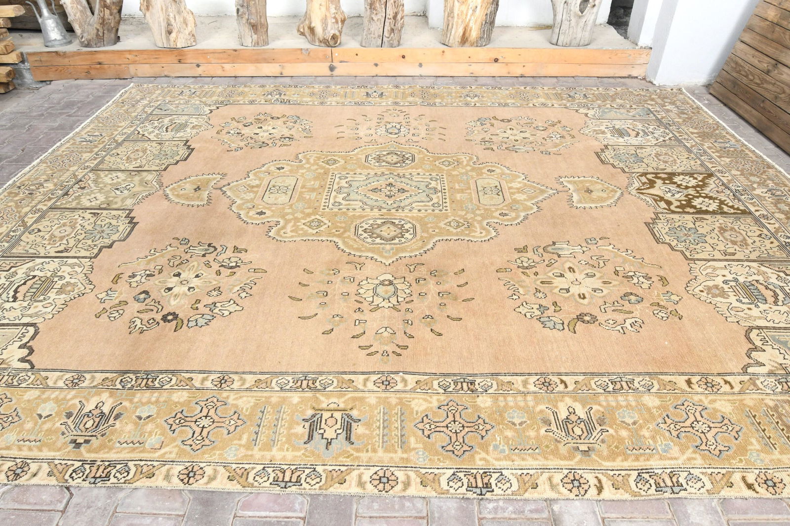 Oushak 9x12 Large Anatolian Oushak (1 of 10)