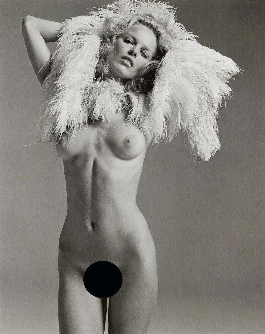 VAN LAMSWEERDE AND VINOODH - Eva H, 2002: Artist: Inez Van Lamsweerde and Matadin Vinoodh Title: Eva H, 2002 Medium: Photo Litho, 2013, China Dimensions: 7.05x8.85" Description: Heat Wax Mounted on 8.5x11" Conservation Board Artist Bio: Inez