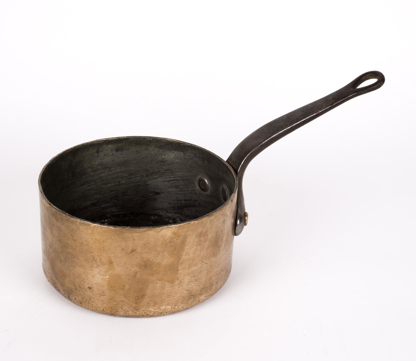 Dehillerin French vintage cooper pot hand tooled (1 of 5)