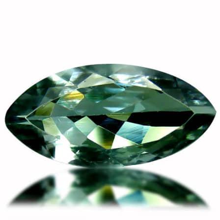 Natural Tanzanite 0.82ct Marquise Greenish/Yellowish/Bluish/Silver VVS: 1 x Natural Tanzanite 0.82ct Marquise Greenish/Yellowish/Bluish/Silver VVS - Shape: Marquise - Weight: 0.82ct - Colour: Greenish/Yellowish/Bluish/Silver - Clarity: VVS - Size: 9.78 x 4.87 x 2.68mm - T