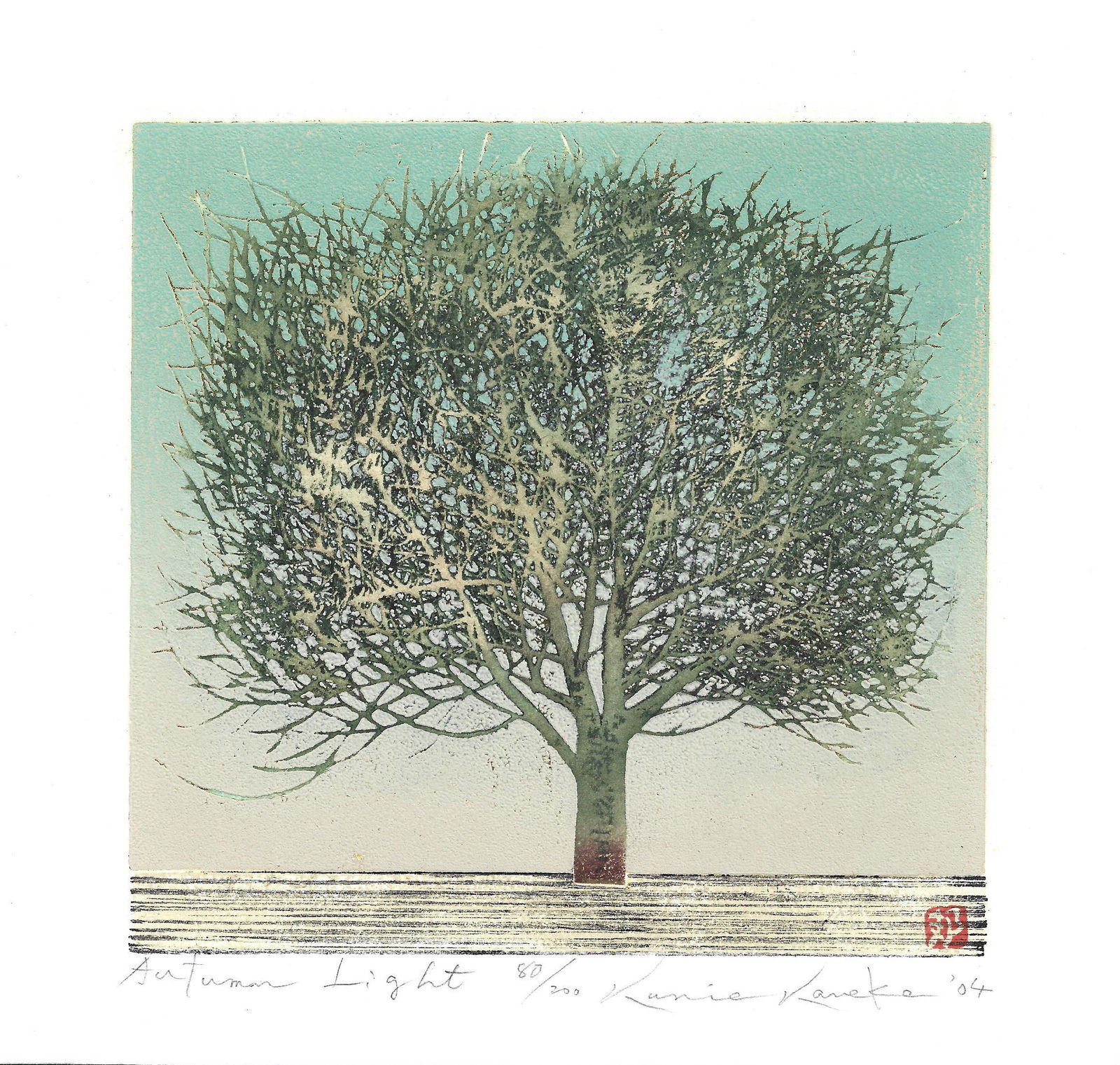 Kunio Kaneko (B. - 1949): Autumn Light (1 of 1)