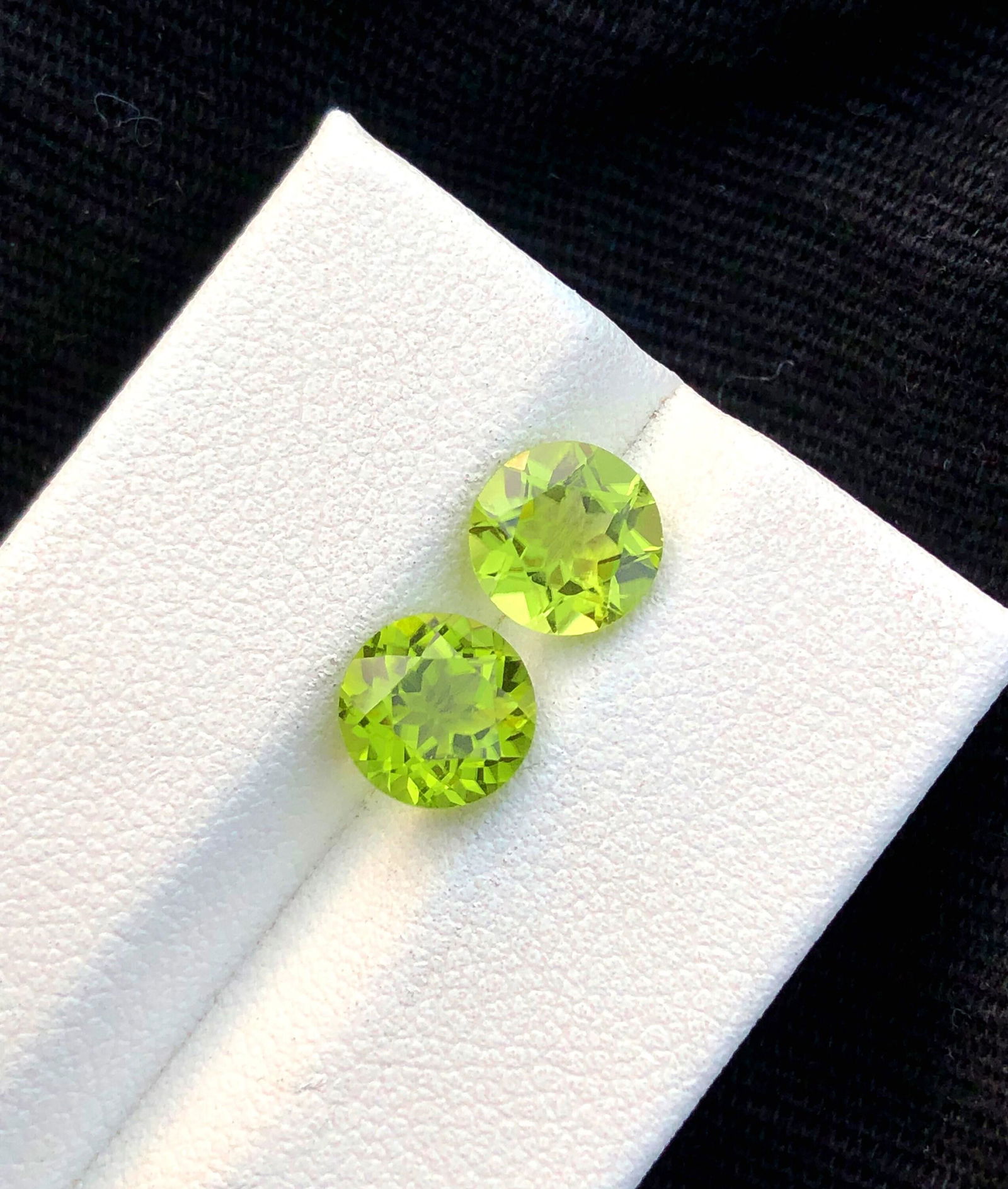 Round Cut Green Peridot Pear Gemstone, Natural Peridot, Peridot Ring, Loose Gemstones, Handmade (1 of 5)