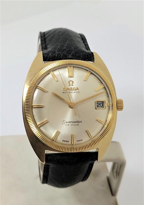 Vintage 14k OMEGA SEAMASTER DeVILLE Automatic Watch 1960s Cal 563* 169.029* EXLNT: Vintage 14k OMEGA SEAMASTER DeVILLE Automatic Watch 1960s Cal 563* 169.029* EXLNT​ This Men's Omega watch is Swiss made Great present for yourself or someone you love! Great present for vintage
