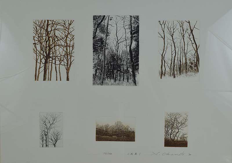 SHOGO OKAMOTO etching limited edition 6 prints 1 sheet COLLECTION I (1 of 6)