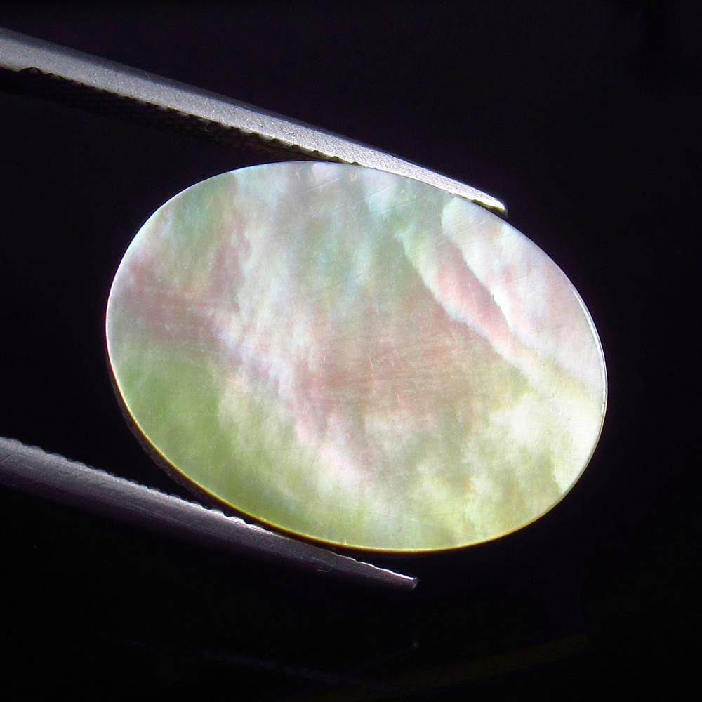 Natural Jasper Quartz - 10.89 Ct: No Reserve! Title: Natural Jasper Quartz - 10.89 Ct Title: Brazil Weight: 10.89 Size/Dimensions: 20.0 x 15.0 x 4.0 mm Additional Information: Pieces : 1 No's / Shape : Oval Cabochon / Color : WHite /