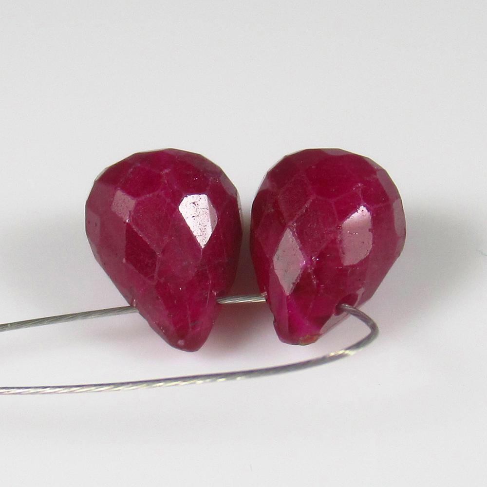 Natural Red Ruby Beads - 5.67 Ct (1 of 2)
