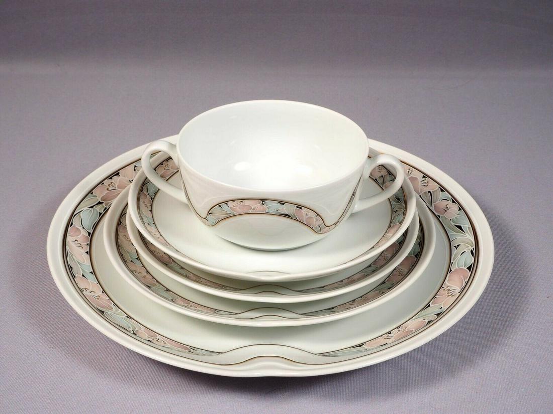 Super Rare DINNER Set Kaiser Tivoli Domino West Germany PLACE SETTING (1 of 7)