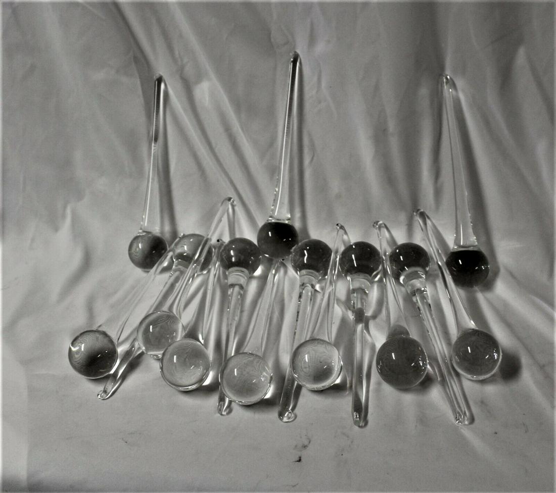 Chandelier Glass drops, Large size , set of 40 (1 of 5)
