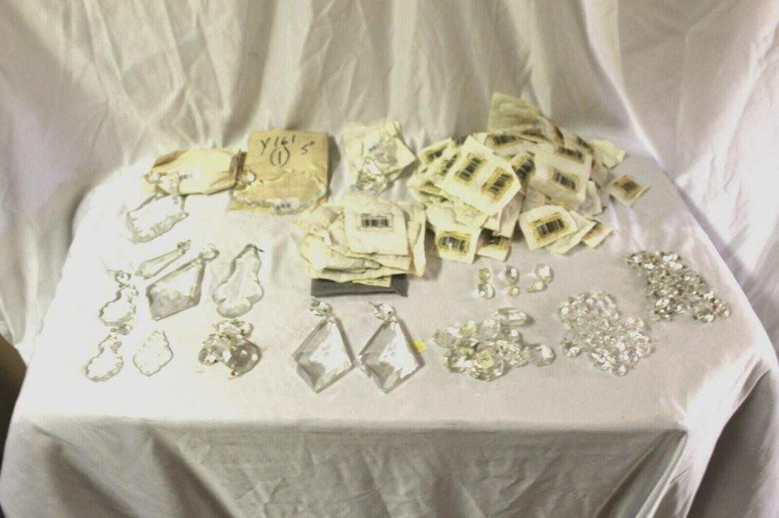 Crystal Chandelier prisms , Misc parts , Lead Crystals , new in wrappers # 116 (1 of 8)