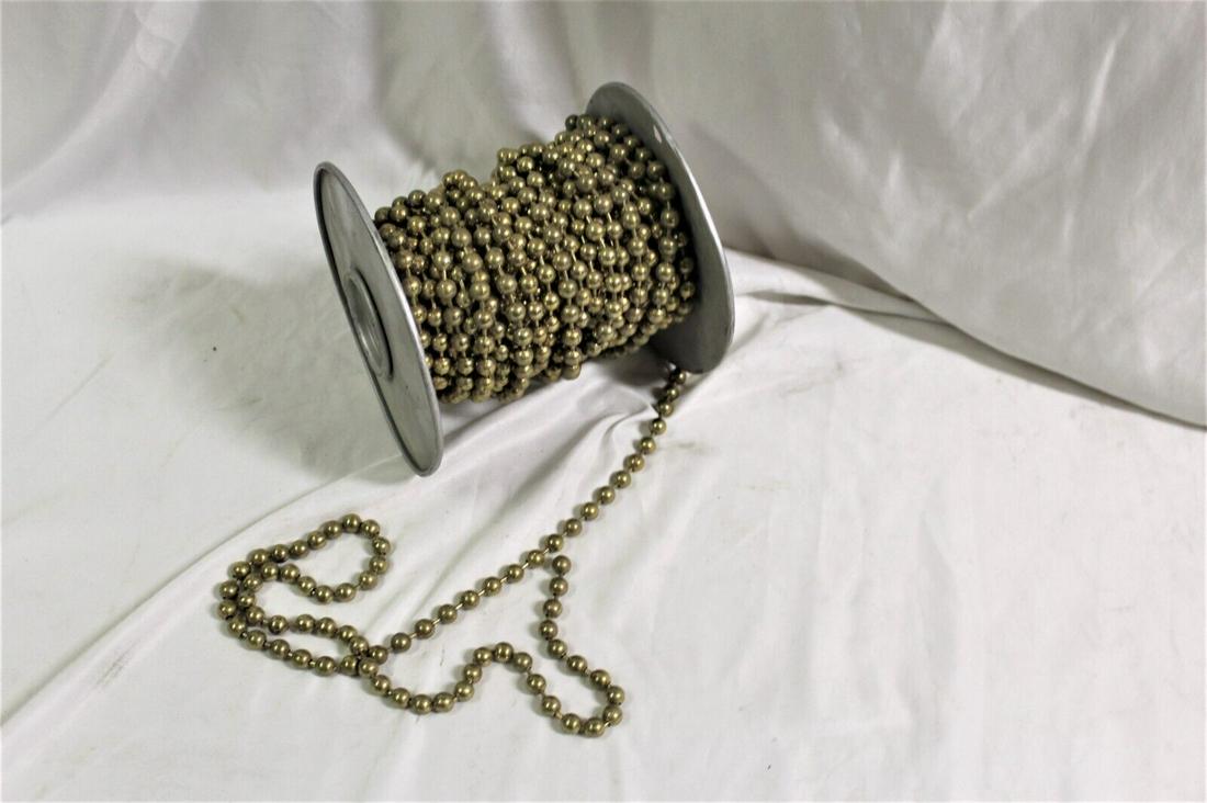 Brass ball Chain /roll 1/4" dia (1 of 5)