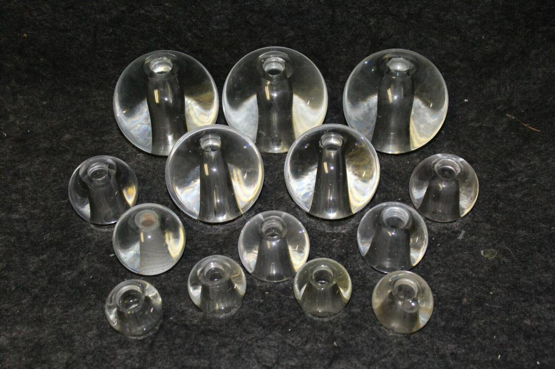 Glass spheres , various sizes ,3" large one (1 of 4)