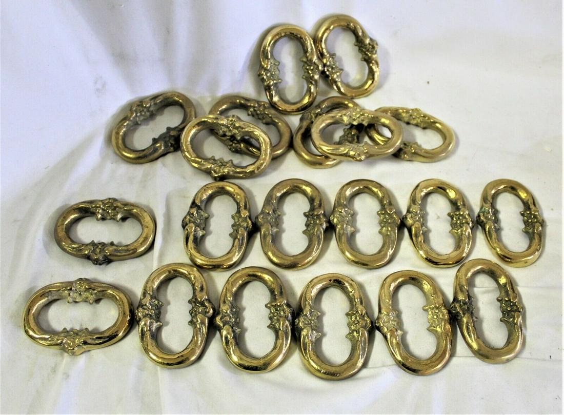 Heavy Duty Brass Chain Links , Solid Large (1 of 7)