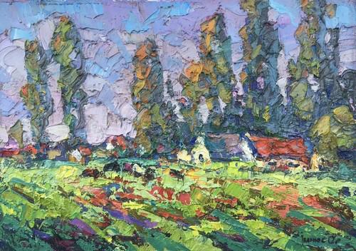 Oil painting Aftermath Kalenyuk Alex (1 of 2)