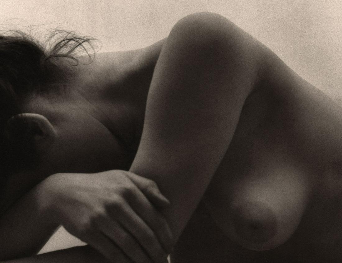 RUTH BERNHARD - Resting, 1972: Artist: RUTH BERNHARD Print Title: Resting, 1972 Medium: Authentic Vintage Duotone Photoengraving Printed in USA in 1980s Image Size approx: 7 x 8.5” Ruth Bernhard (1905 â€“ 2006), was a le