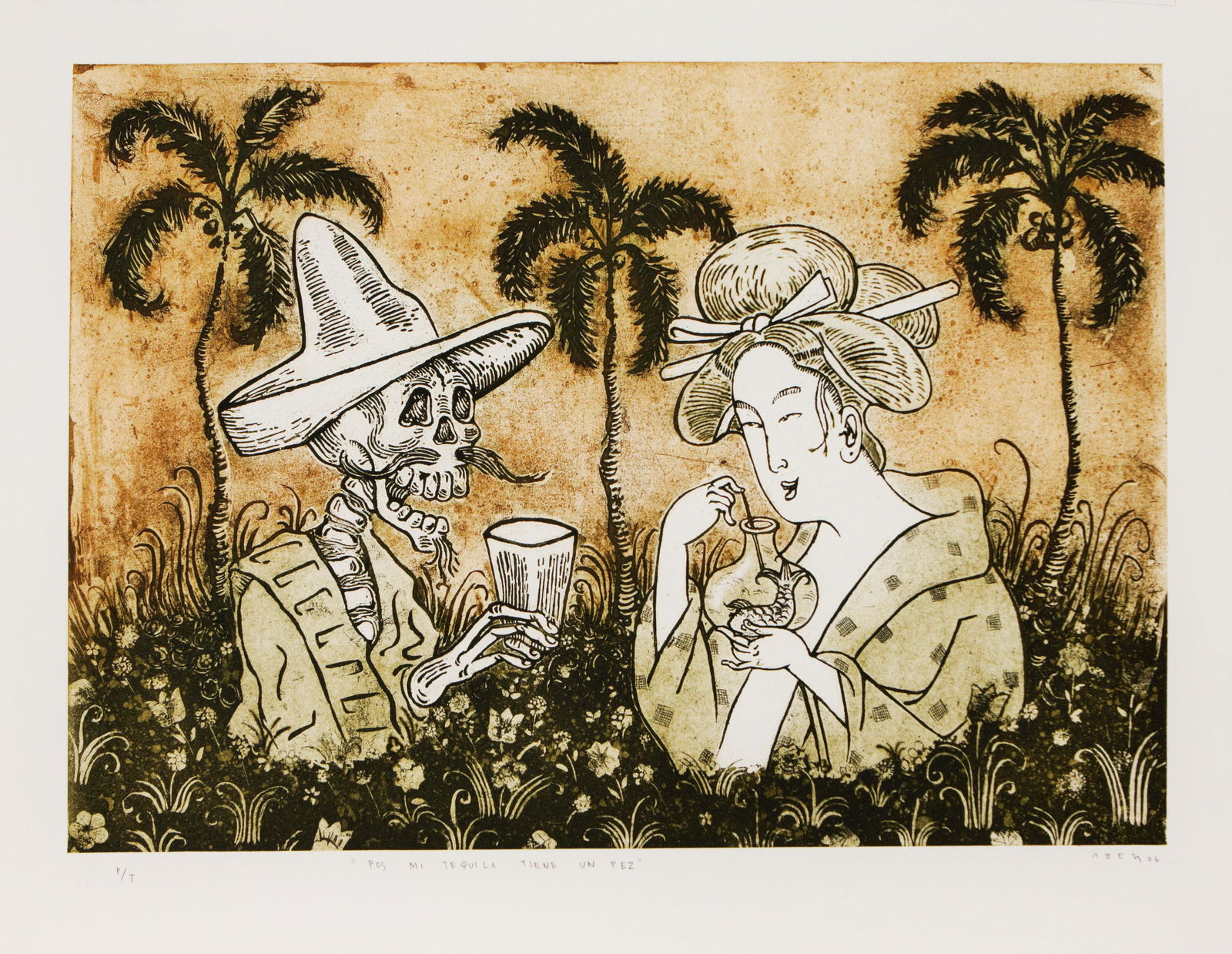 Eduardo Abela (Cuba, 1963): Pos mi tequila tiene un pez (1 of 1)