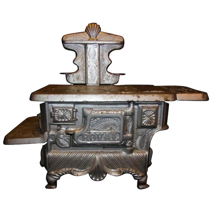 Antique Kenton Royal Cast Iron 6 Plate Kitchen Stove Victorian Era (1 of 10)