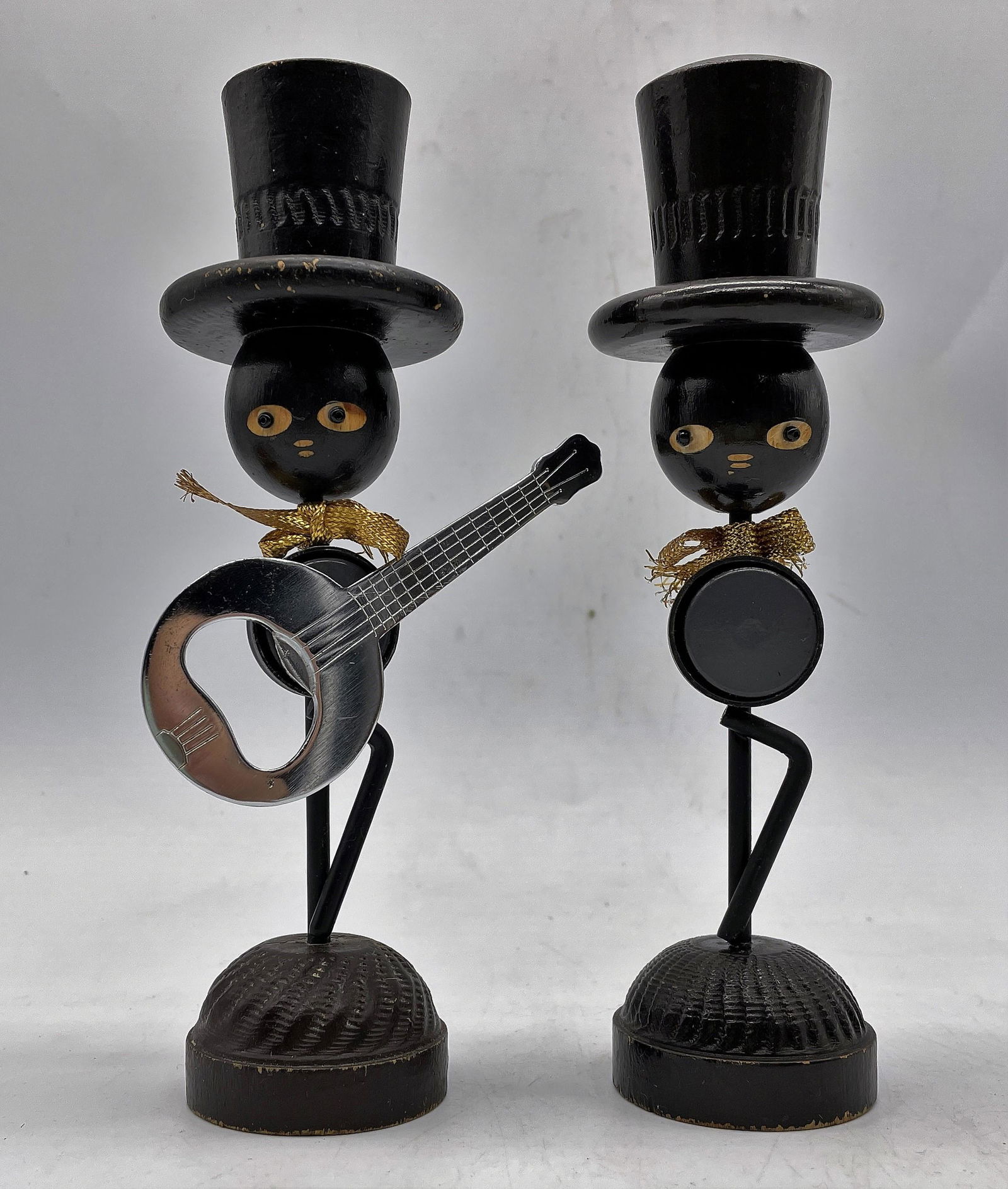 1950'S MAGNETIC BLACK AMERICANA FIGURES DOLLS BOTTLE OPENER (1 of 8)