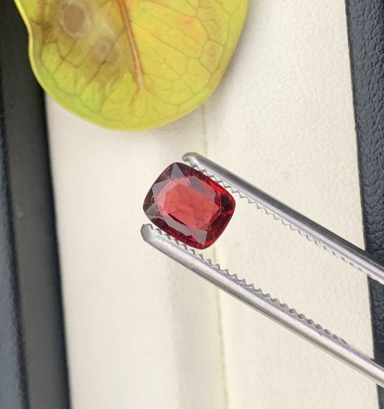 1.35 Crt Natural spinel gemstone from Burma 864 mm: Materials: Gem type: Spinel Carat weight: 1.35 Description 1.35 Crt Natural spinel gemstone from Burma ~8*6*4 mm Weight : 1.35 Crt Size:8*6*4 mm Origin : Burma Treatment : Natural DHL Shipphing Econom