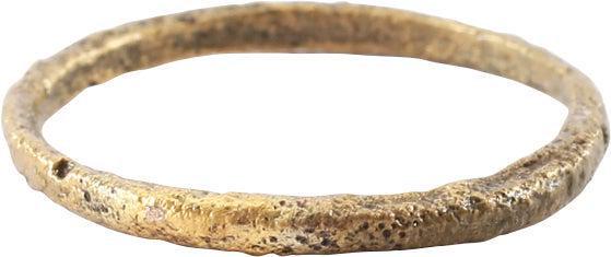 VIKING MAN'S WEDDING RING 10TH-11TH C.AD, SIZE 7 3/4 (1 of 4)