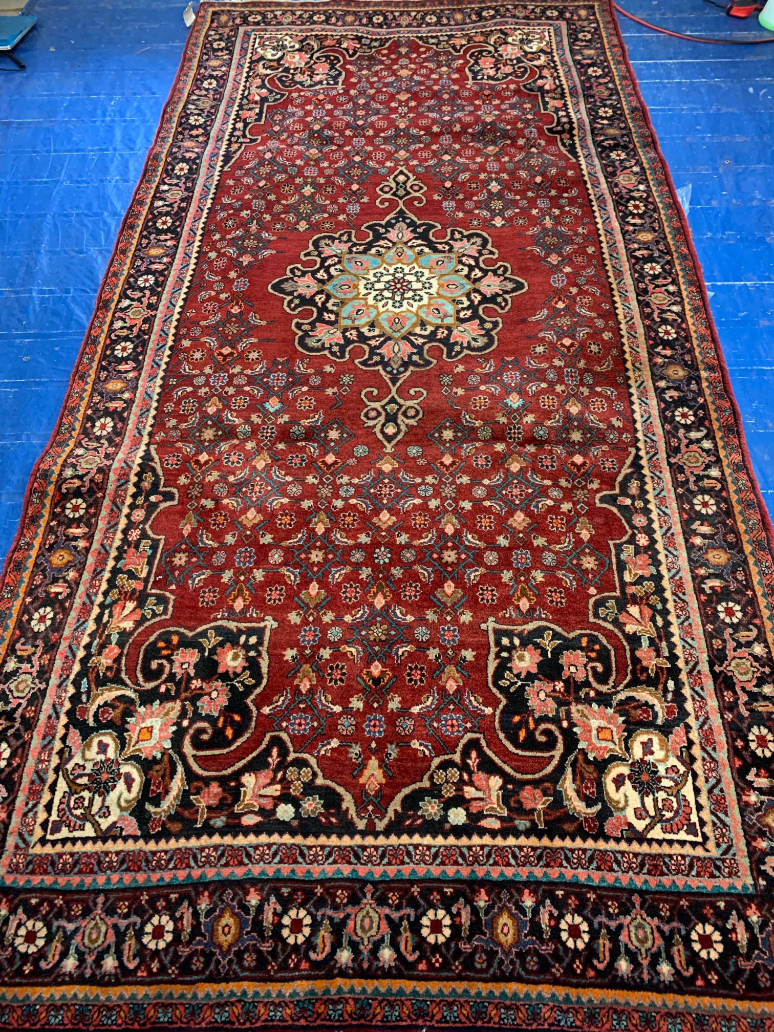 Hand Knotted Persian Bijar Rug 5x10 ft add (1 of 11)
