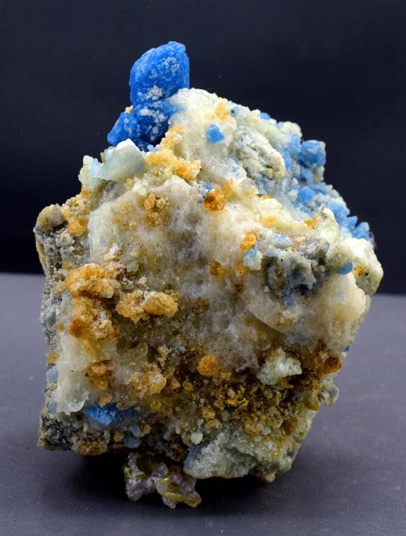 Afghanite , Fluorescent Afghanite Specimen From Afghanistan - 743 Gram - 93*81*67 mm (1 of 6)