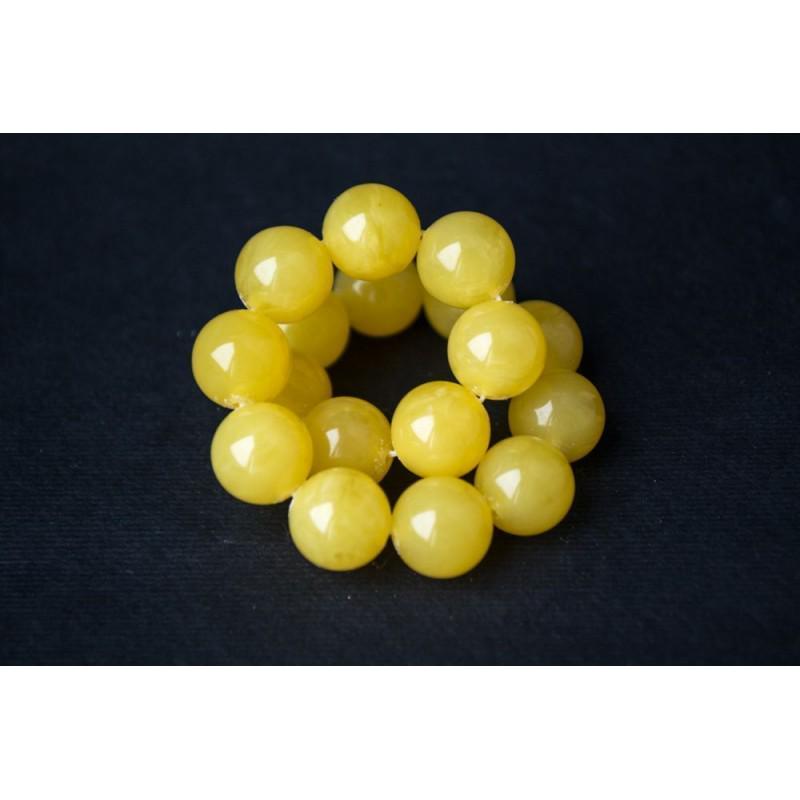 18g Baltic amber Bakelite graduated bracelet art deco (1 of 7)