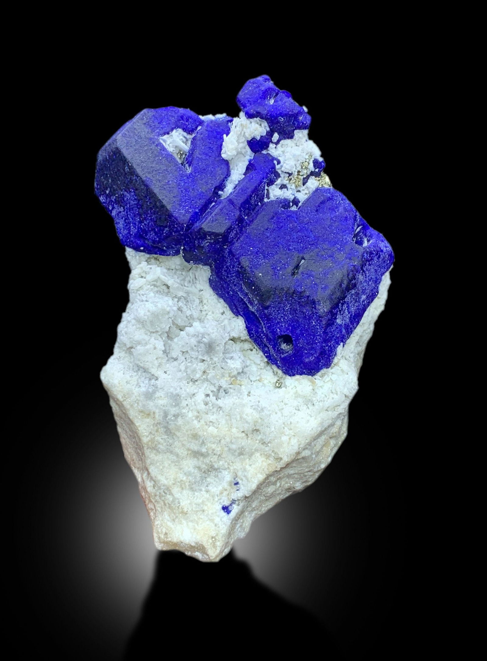 Natural Blue Lapis Lazuli Mineral Specimen From Badakhshan Afghanistan - 200 gram (1 of 4)