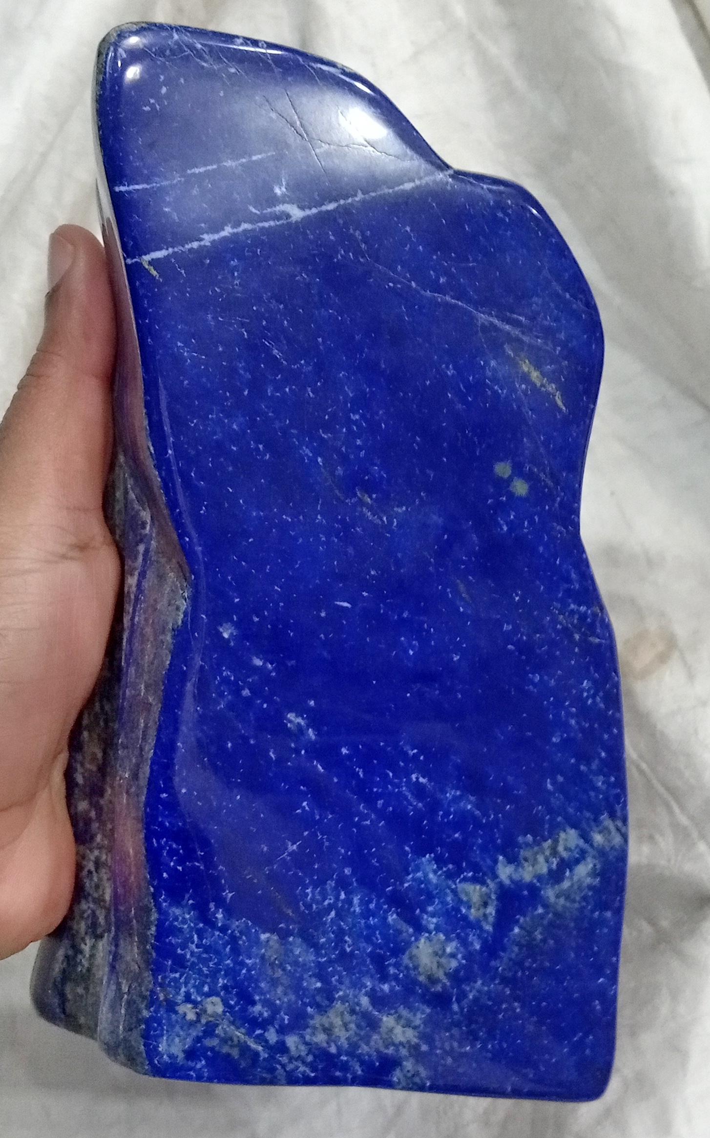 2.4 Kg AAA Quality Blue Lapis Free Form Tumble From Sar e Sang Afghanistan (1 of 6)