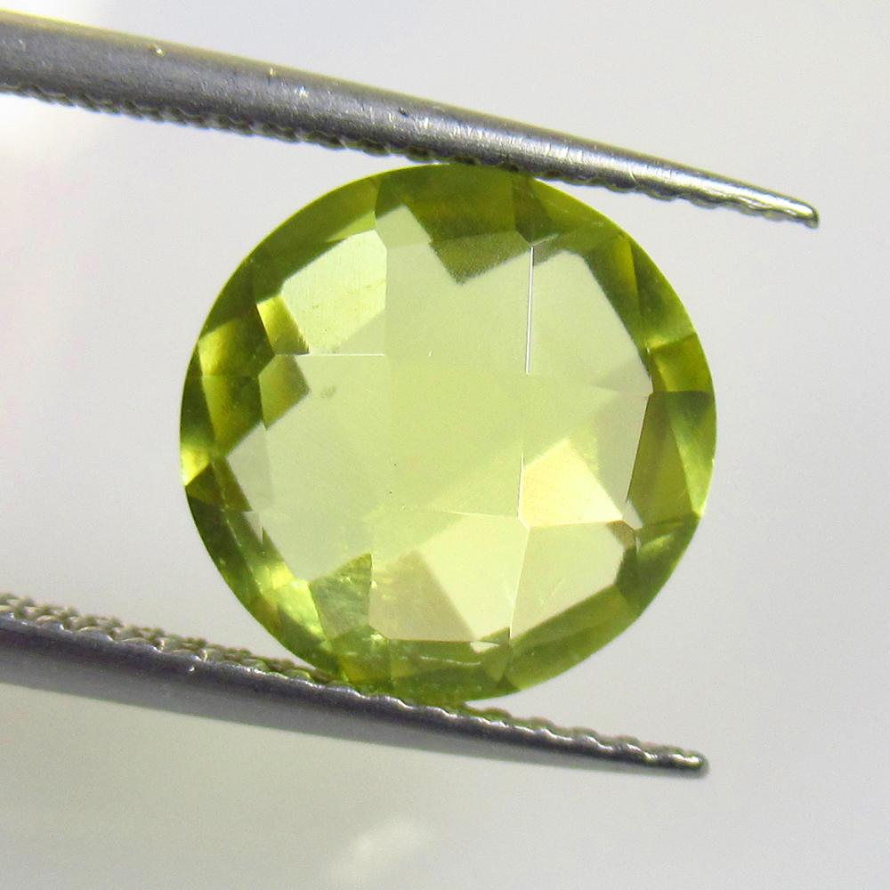 3.31 Ctw Natural Lemon Quartz Checkerboard Cut: No Reserve! Title: 3.31 Ctw Natural Lemon Quartz Checkerboard Cut Stone Clarity: VVS Gemstones: Natural Lemon Quartz Carat Weights: 3.31 Size/Dimensions: 10.20 x 10.20 x 5.40 mm Additional Information