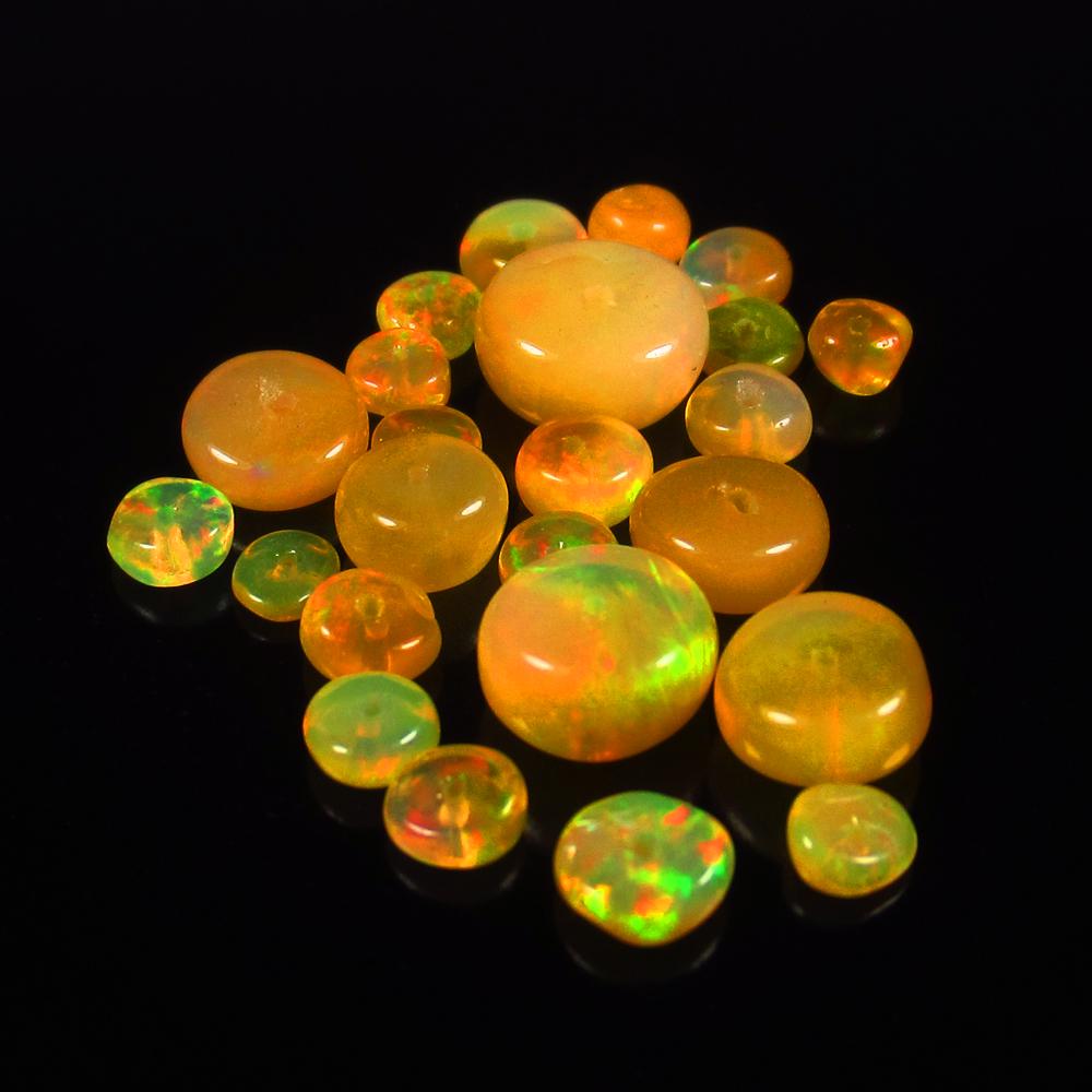 Natural Multicolor Opal Beads - 6.79 Ct (1 of 2)