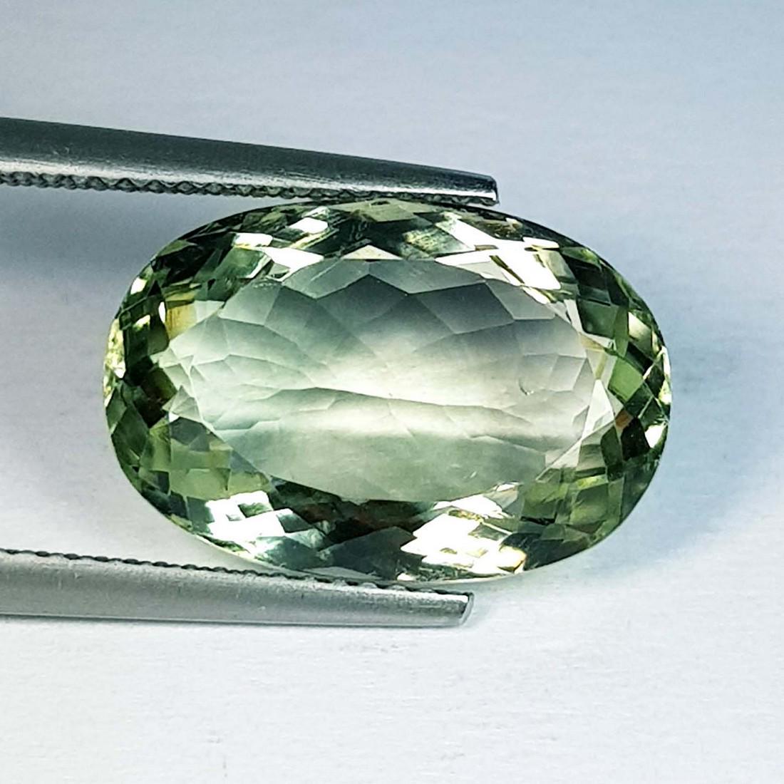 10.53 Ctz Top Quality Natural Green Amethyst (1 of 4)