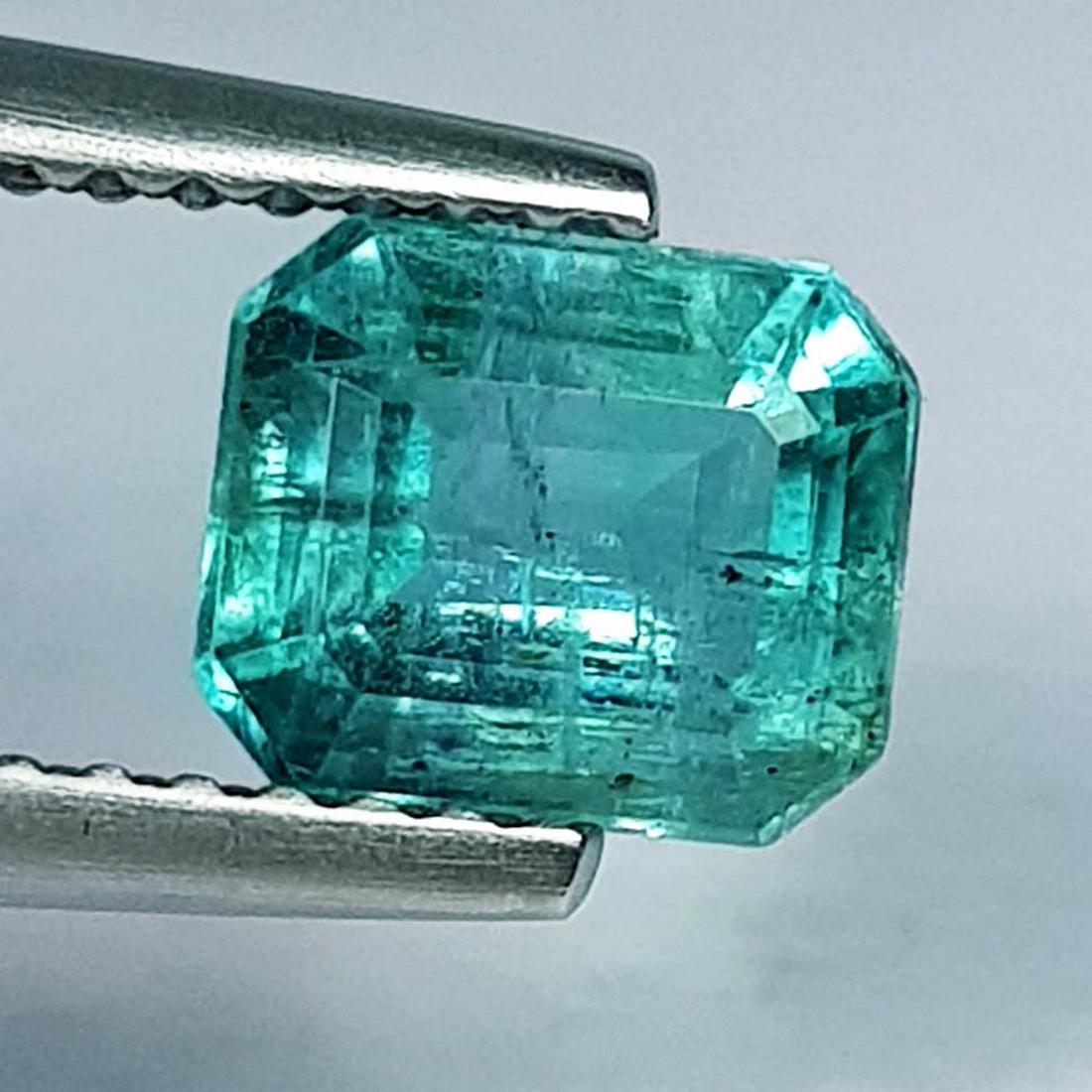 1.40 ctz" Fine Green Gem" Natural Zambian Emerald (1 of 4)
