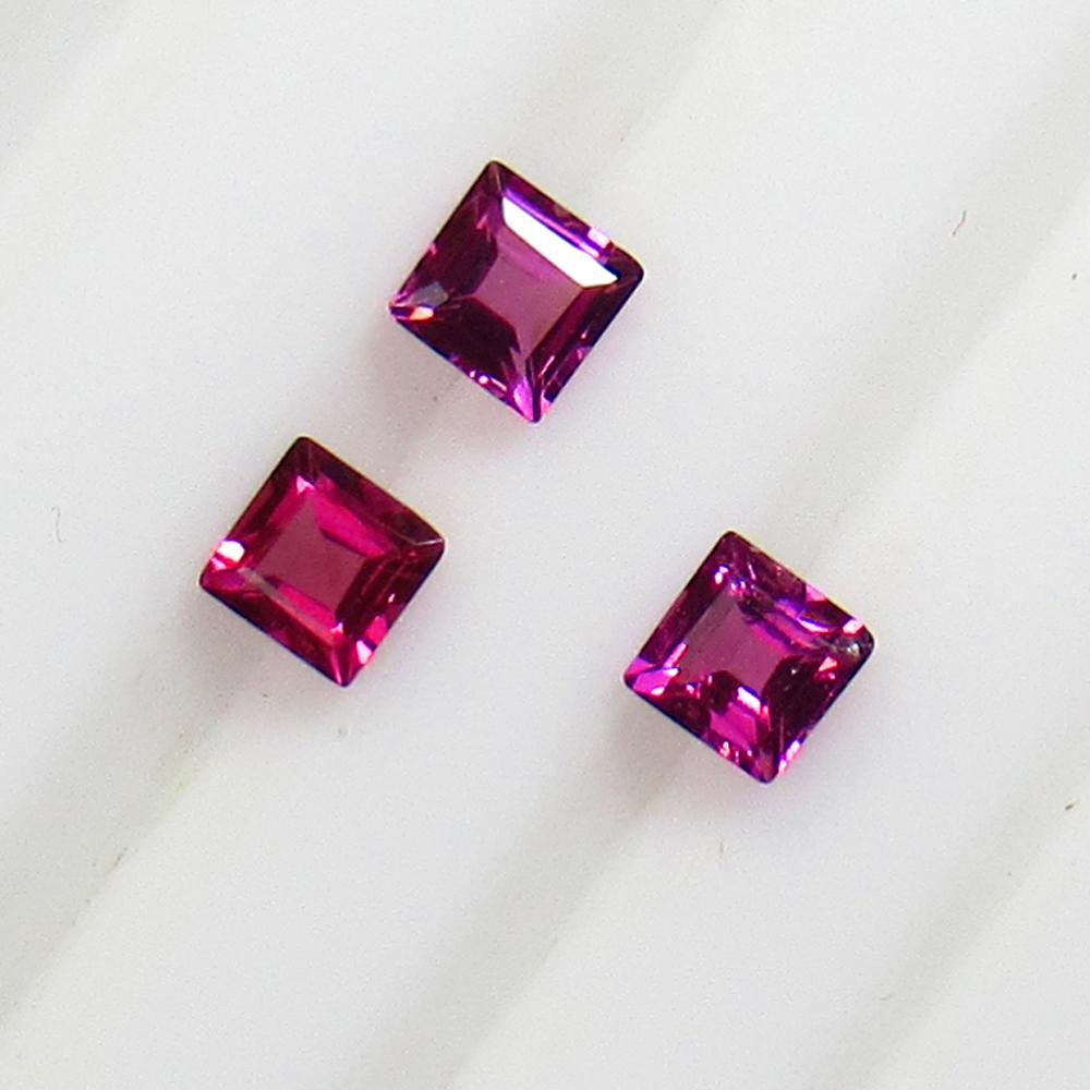 Natural Rhodolite Garnet Set - 1.47 Ct (1 of 2)