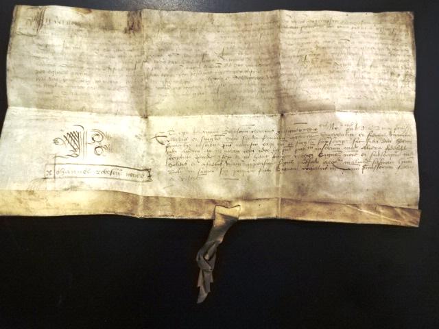 1574 Scottish Legal manuscript on Vellum (1 of 3)