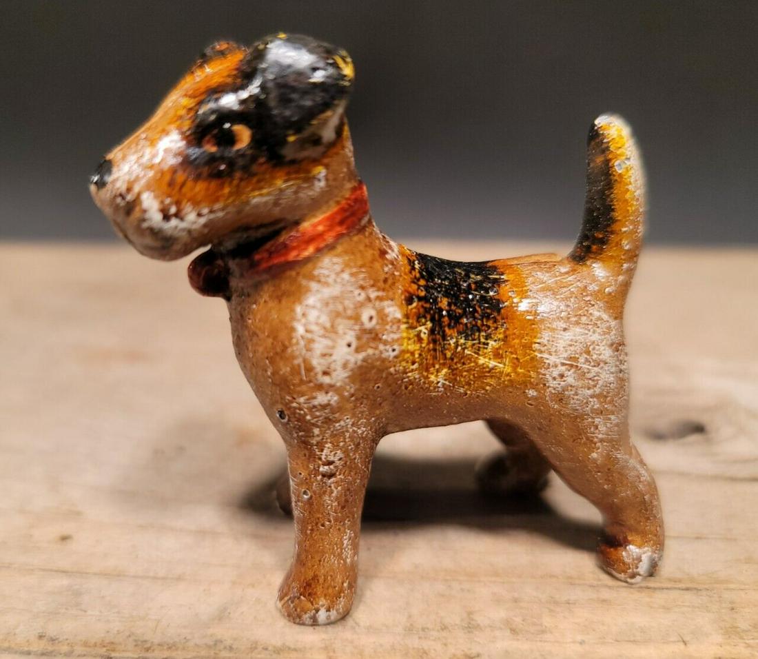 Cast Iron Terrier Dog Figure (1 of 12)