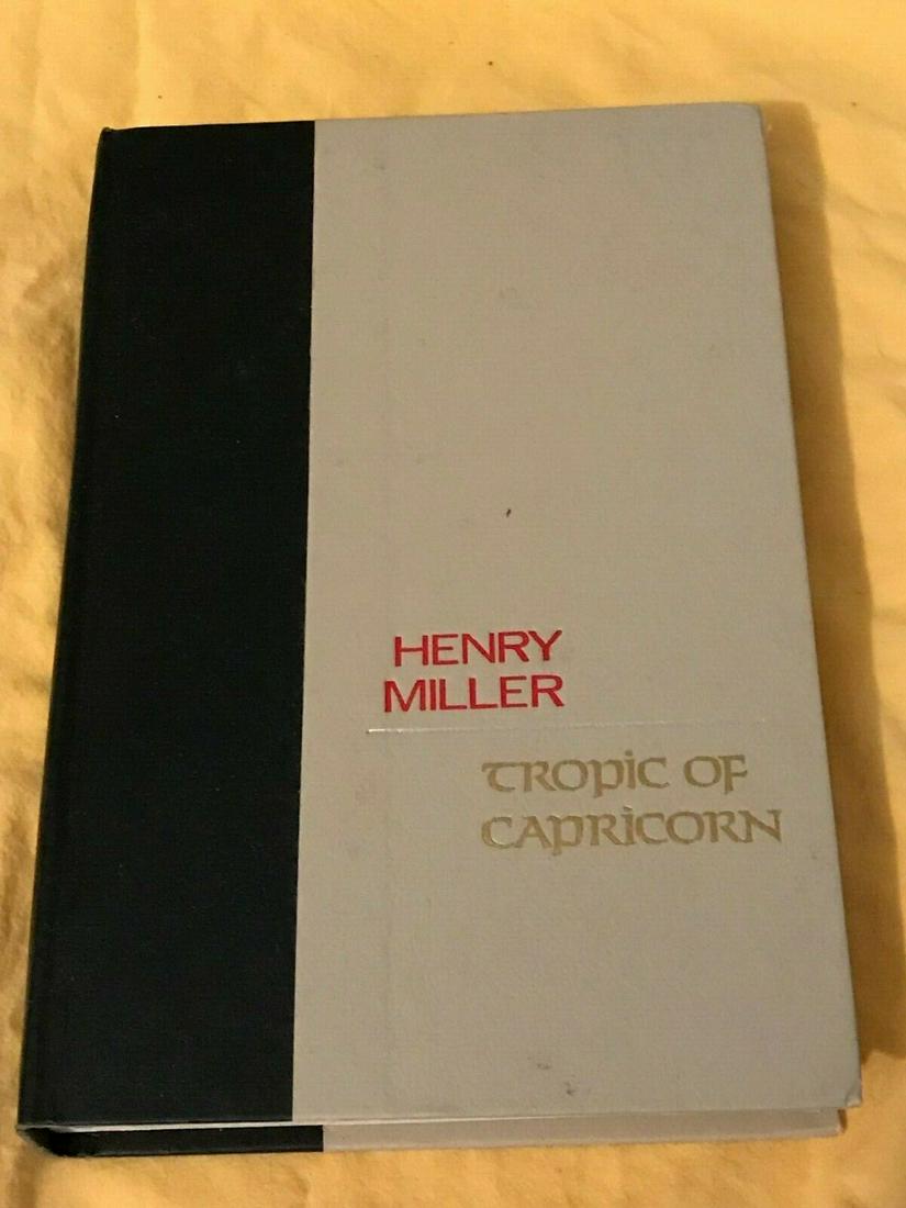 Tropic of CaPRICORN Henry Miller - 1961 Grove Press Hardcover (1 of 5)